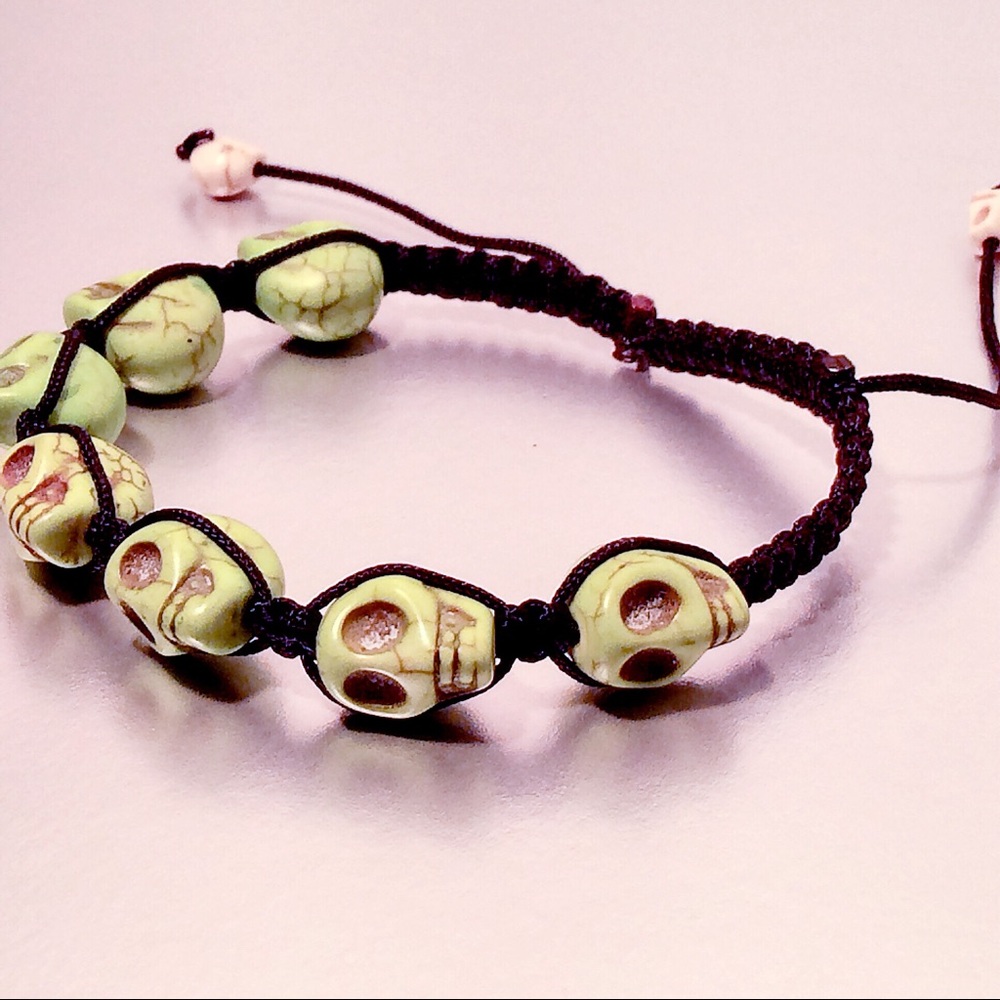 Skull | shamballa | bracelet